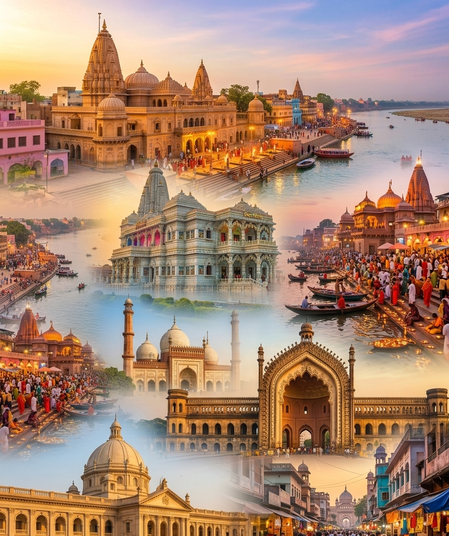 Mathura-Ayodhya – “Experience the Divine Essence of India: From the Playful Soul of Krishna to The Eternal Glory of Ram.”