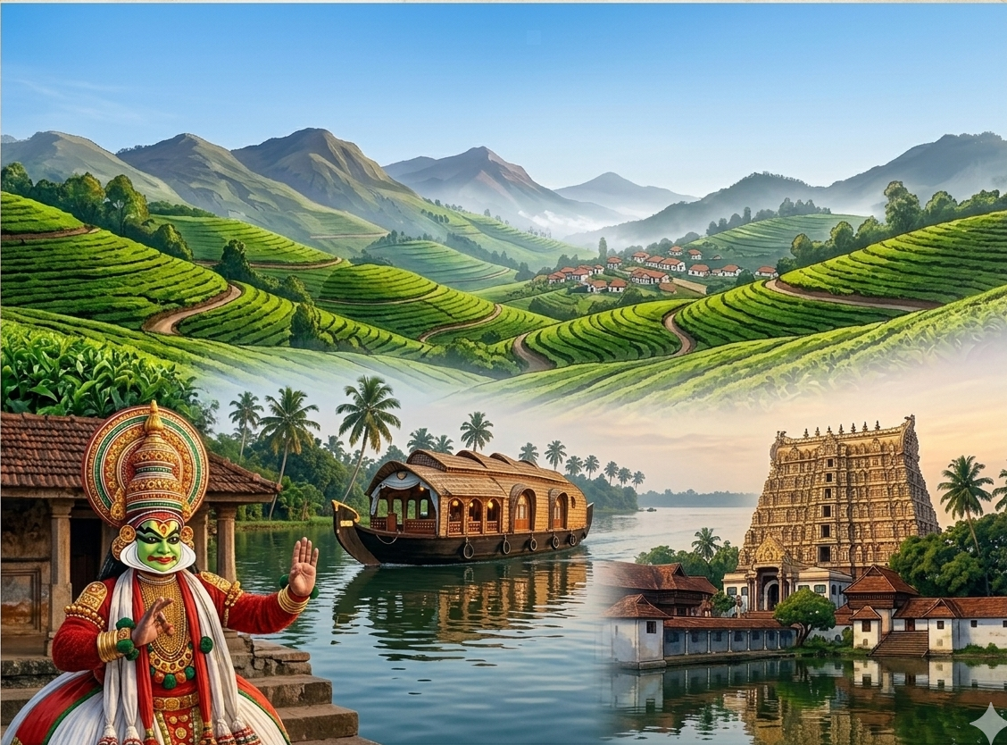 Keralam – “A True Symphony of Serenity & Spice”