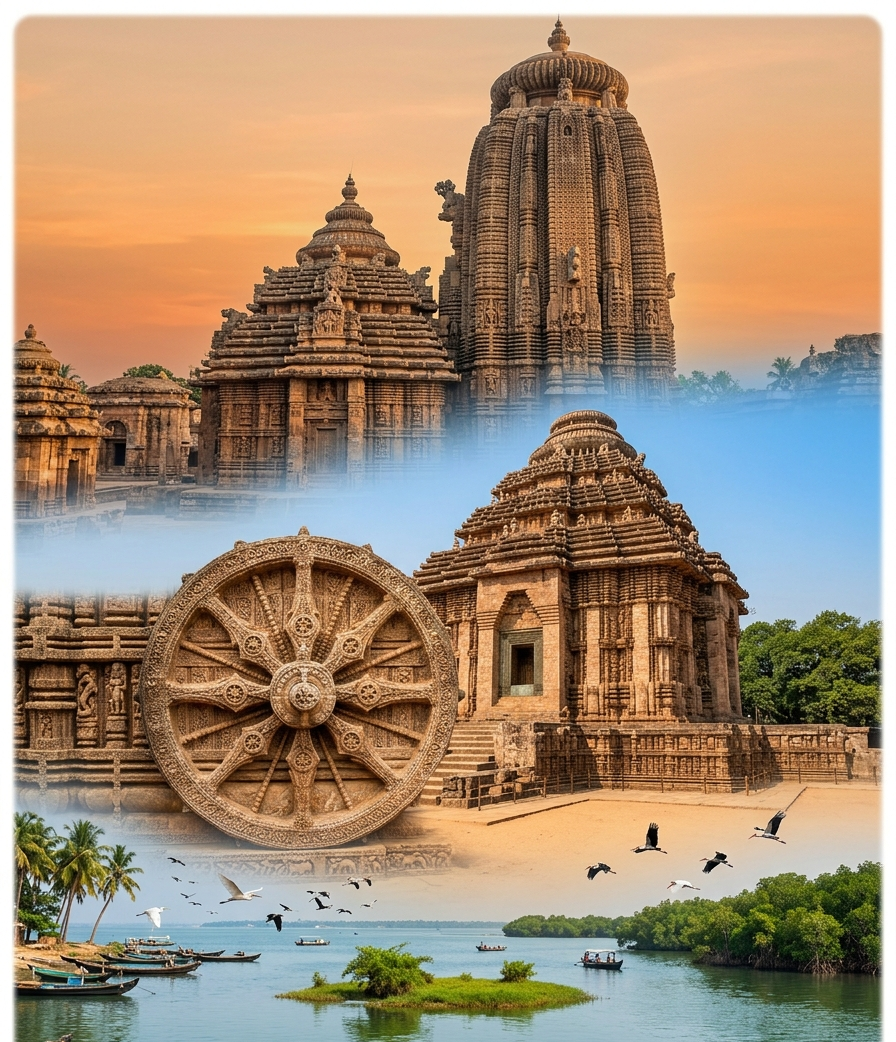 Puri & Bhubaneswar – “Where Heritage Meets the Horizon”